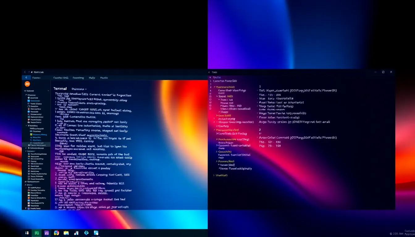 Windows Terminal vs. PowerShell: A Modern Console Showdown