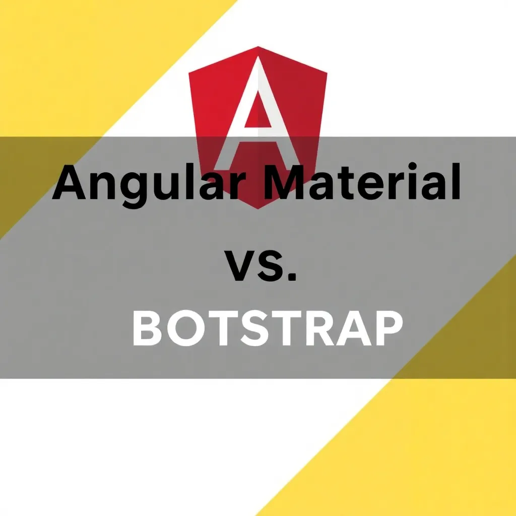 Vergleich von Angular Material und Bootstrap für Webdesign
