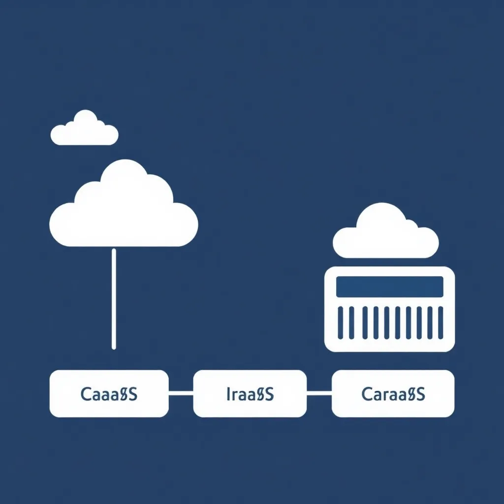 Abstrakte Darstellung von Cloud-Infrastruktur und Containern in moderner Serverumgebung