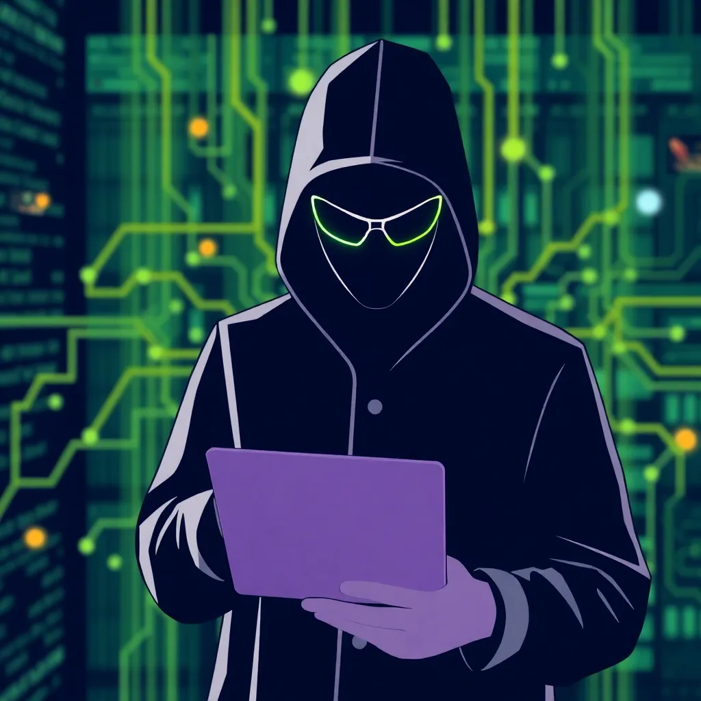 Cybersicherheitssysteme mit digitalem Schutz und Netzwerkgrafik