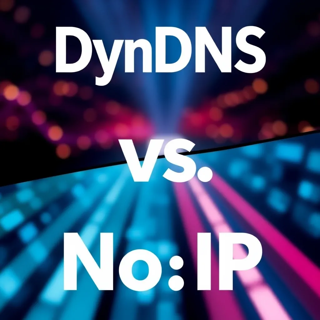 Router mit Dynamic DNS Einstellungen in moderner Wohnumgebung
