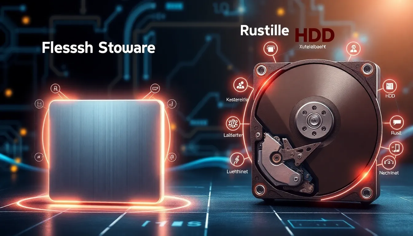 Unterschiedliche Nutzung von SSD und HDD