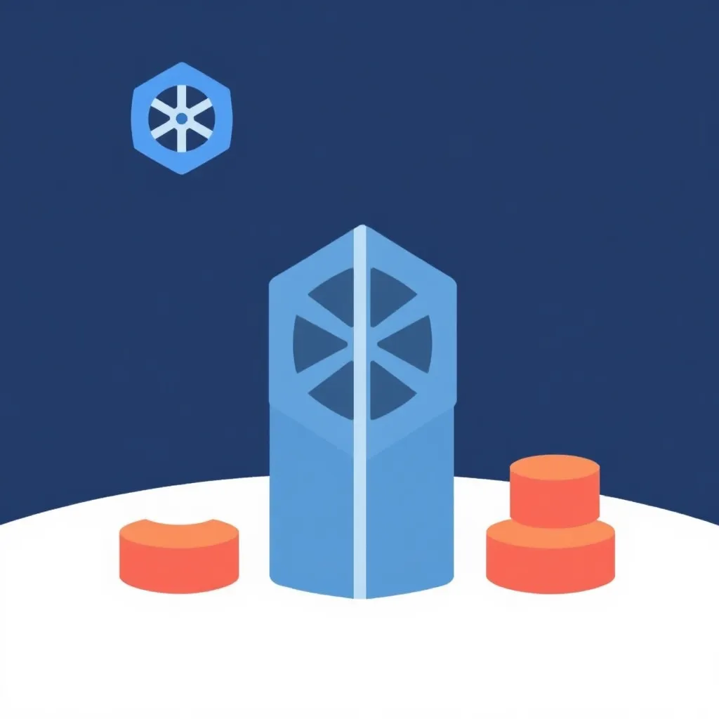Kubernetes Cluster mit horizontaler und vertikaler Autoskalierung in moderner Serverumgebung