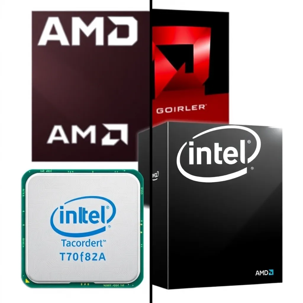 Vergleich zwischen AMD Ryzen und Intel Core Prozessoren der neuesten Generation
